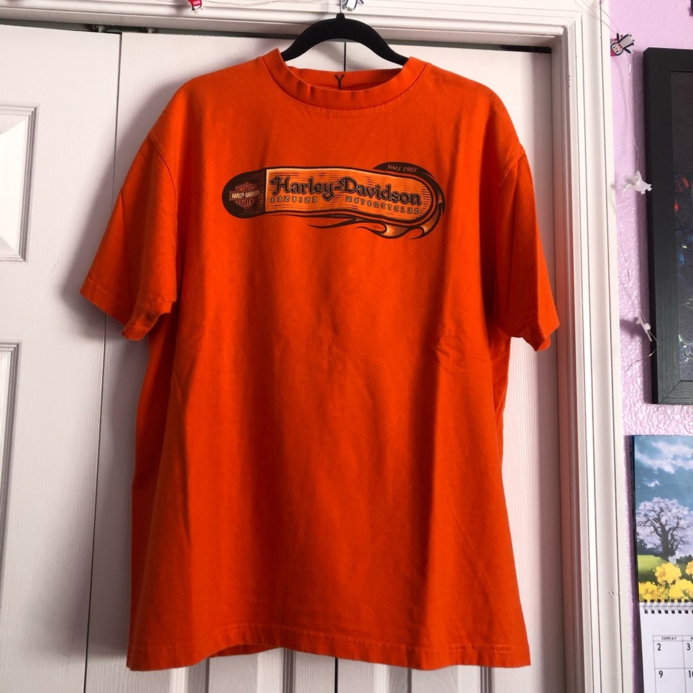 Vintage Harley Davidson Tee 🧡